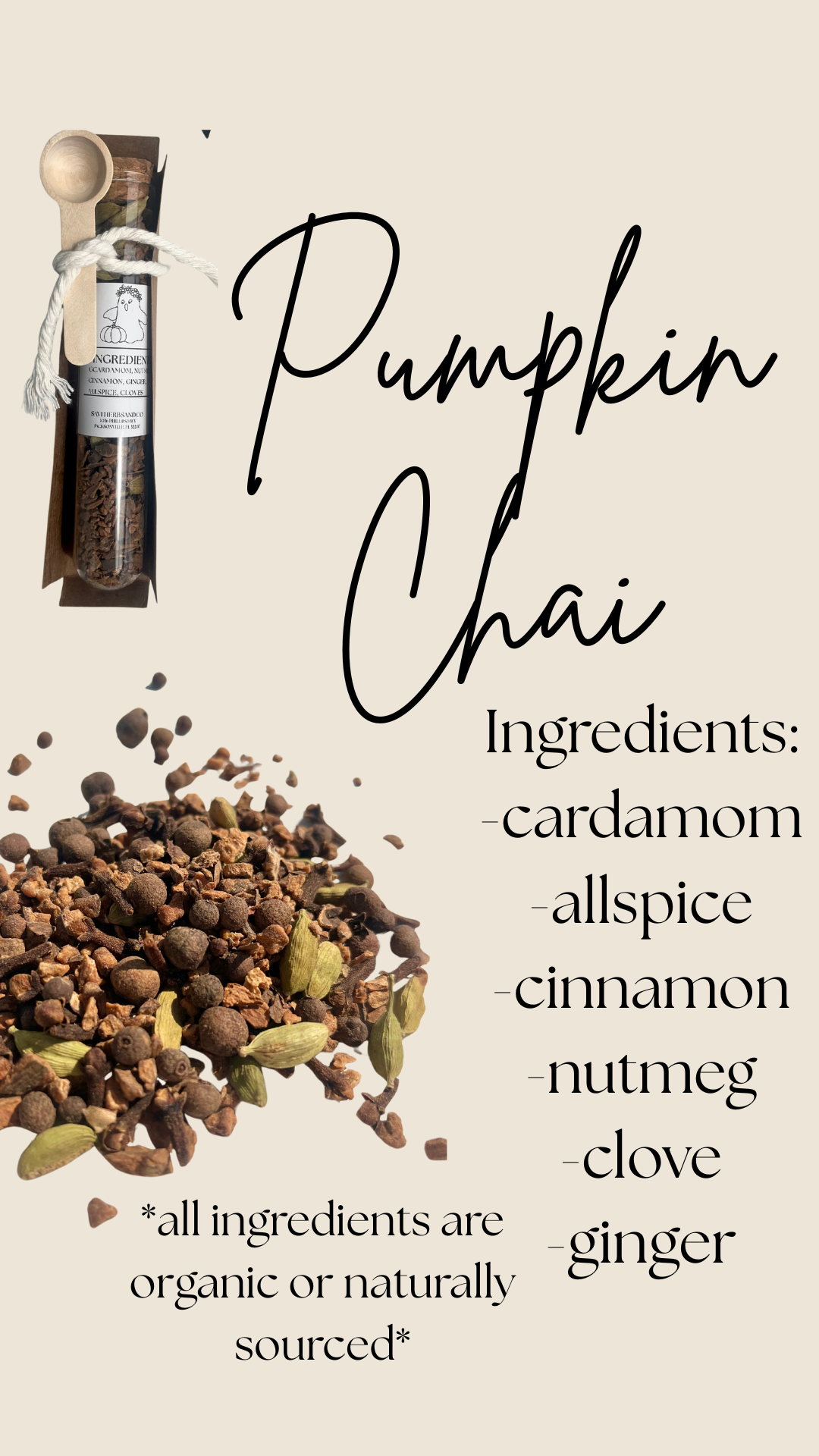 Pumpkin Chai (Seasonal Flavor)